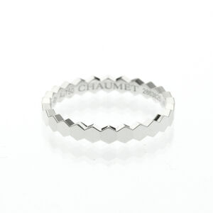 CHAUMET 18k Silver Love Ring